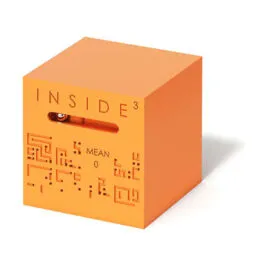 INSIDE3 Mean0  kocka labirintus, narancs