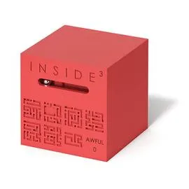 INSIDE3 Awful0  kocka labirintus, piros