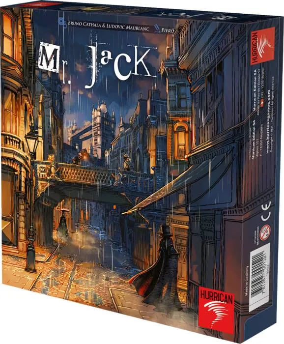 Mr. Jack társasjáték (új, magyar kiadás)