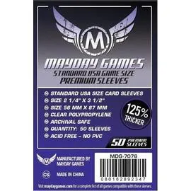 Premium USA Board Game Sleeves 56 MM X 87 MM (50 pack) (Purple)