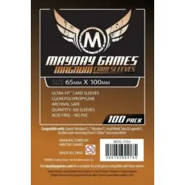 Magnum Copper Sleeve: 65 MM X 100 MM Card Sized 7 Wonders