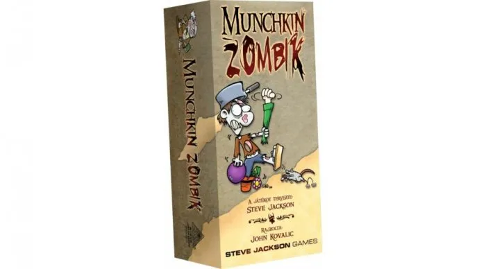 Munchkin zombik társasjáték