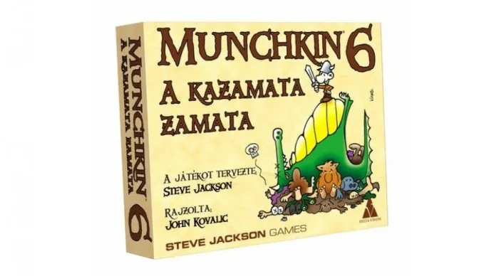 Munchkin 6 - a kazamata zamata társasjáték kiegészítő